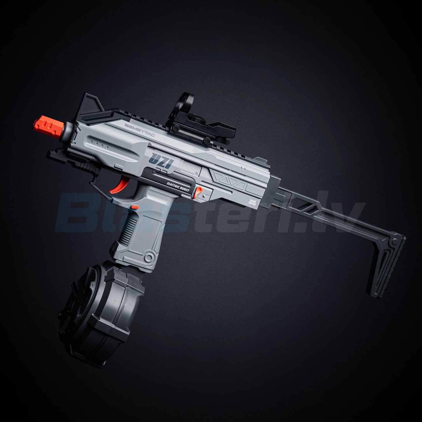 UZI Gēla Blasteris – Pelēks (Dāvana - 11 000 Lodīšu)