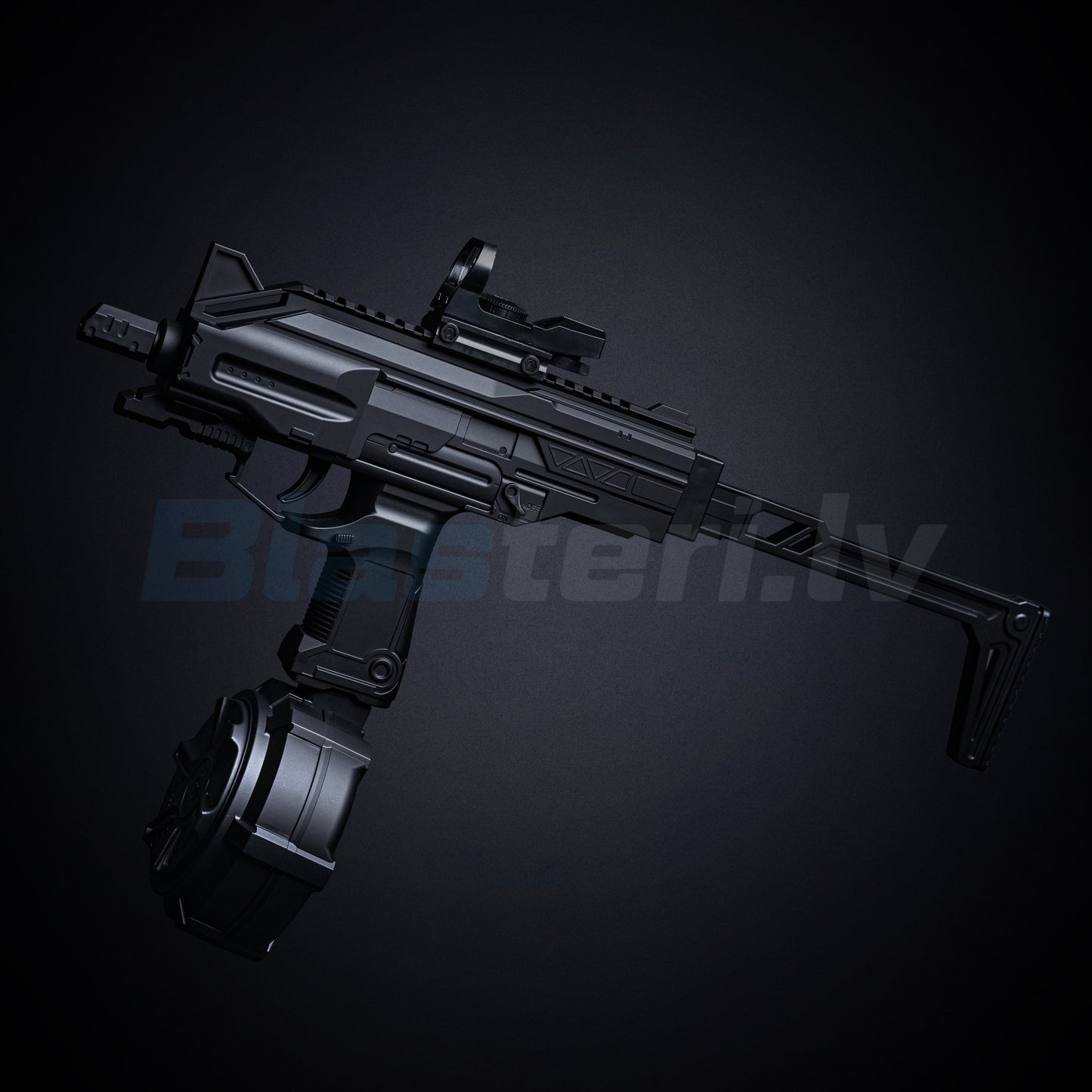 UZI Gēla Blasteris – Melns (Dāvana - 11 000 Lodīšu)