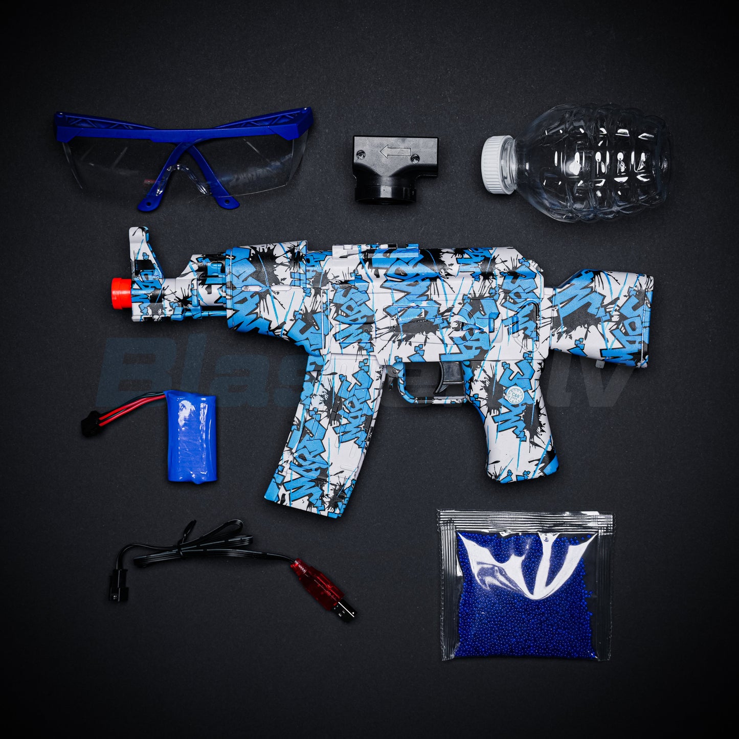 AKM Gēla Blasteris – Zils (Dāvana - 11 000 Lodīšu)