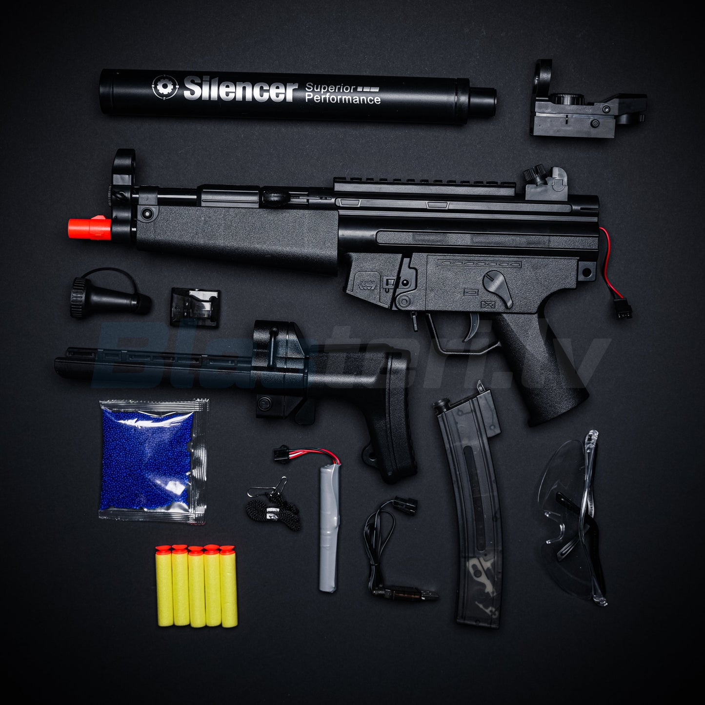 MP5KA3 Gēla Blasteris (Dāvana - 11 000 Lodīšu)