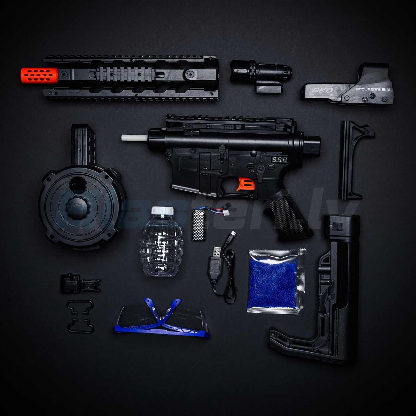 M4 Gēla Blasteris (Dāvana - 11 000 Lodīšu)