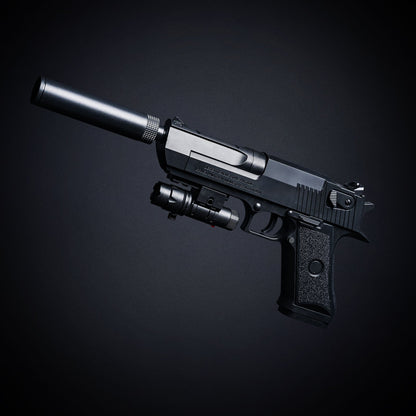 DESERT EAGLE Gēla Blasteris – Melns (Dāvana – 11 000 Lodīšu)