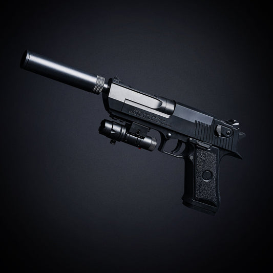 DESERT EAGLE Gēla Blasteris – Melns (Dāvana – 11 000 Lodīšu)