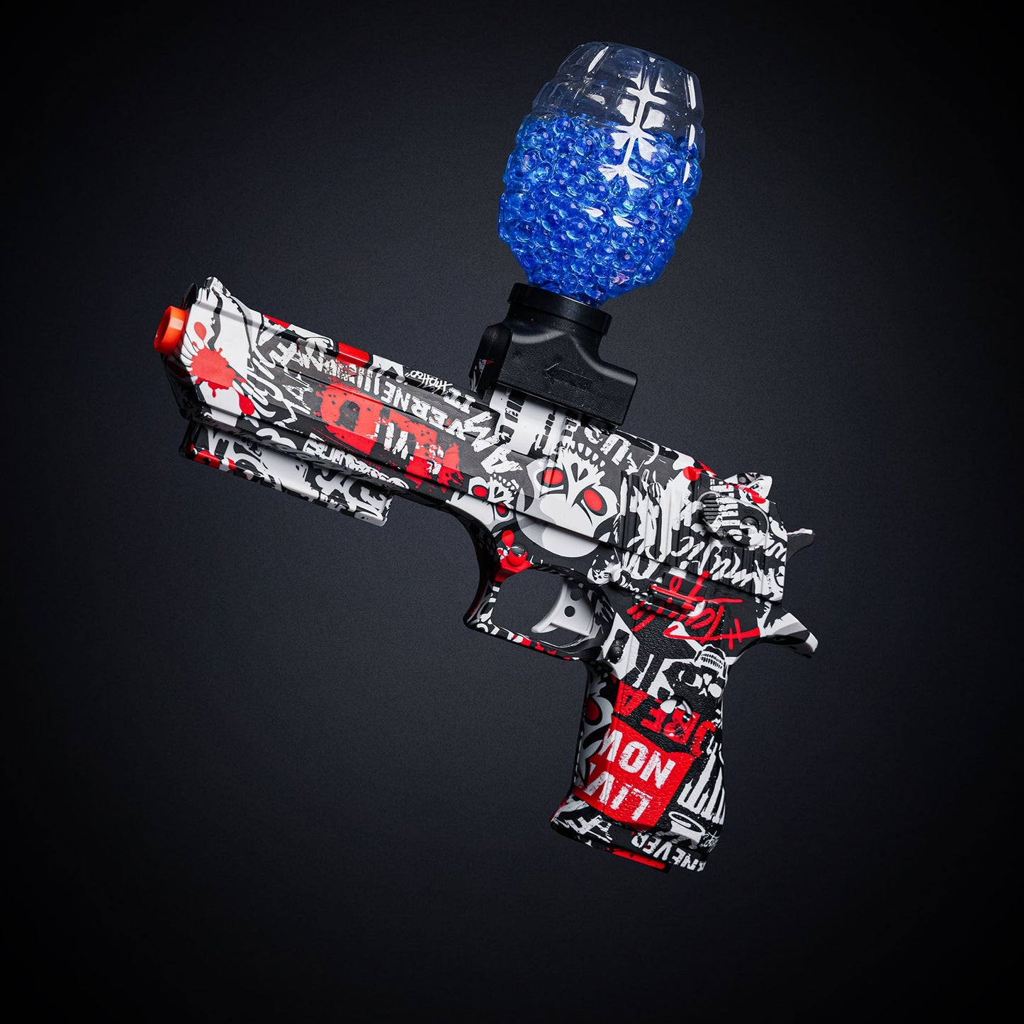 DESERT EAGLE Gēla Blasteris – Sarkans (Dāvana – 11 000 Lodīšu)