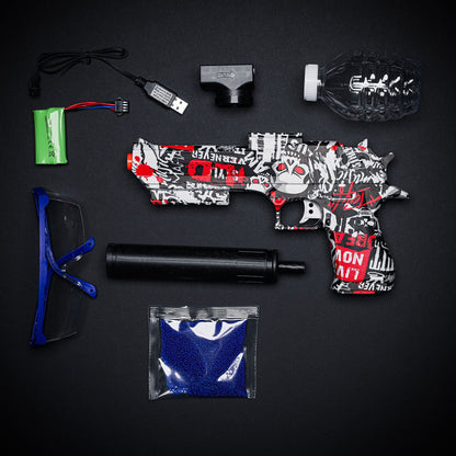 DESERT EAGLE Gēla Blasteris – Sarkans (Dāvana – 11 000 Lodīšu)